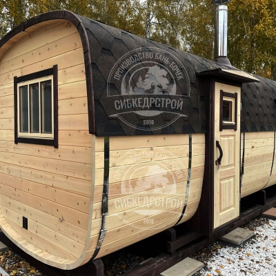 Баня-бочка со скидкой !!! Продлеваем акцию до конца марта!