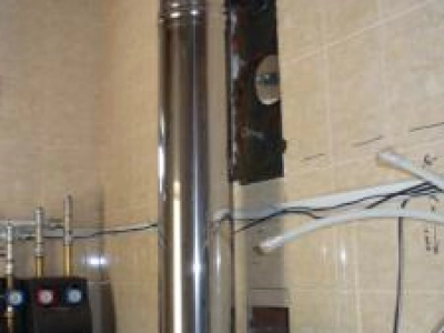 Гильзование дымохода